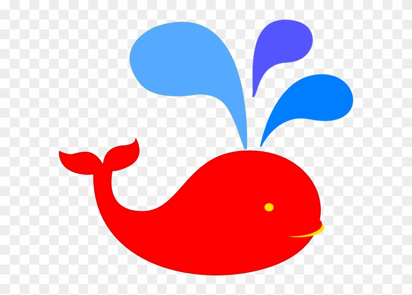 Download Original Png Clip Art File Red Whale Blue Water Svg Transparent Png 600x522 1059525 Pngfind