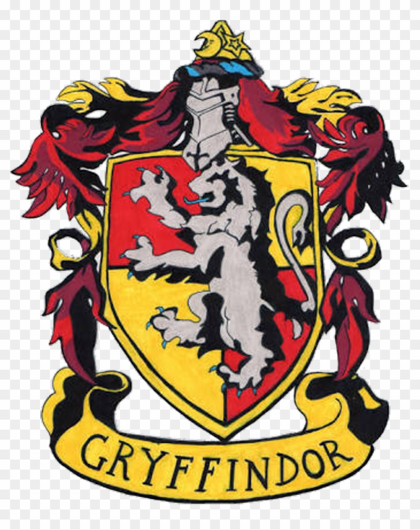 Harrypotter Sticker - Harry Potter Logo Gryffindor, HD Png Download - 1024x1245(#1066902) - PngFind