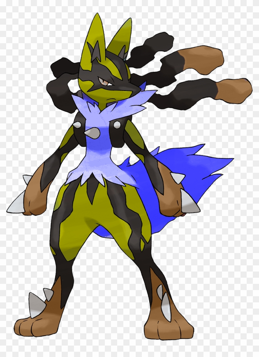 mega lucario teddy