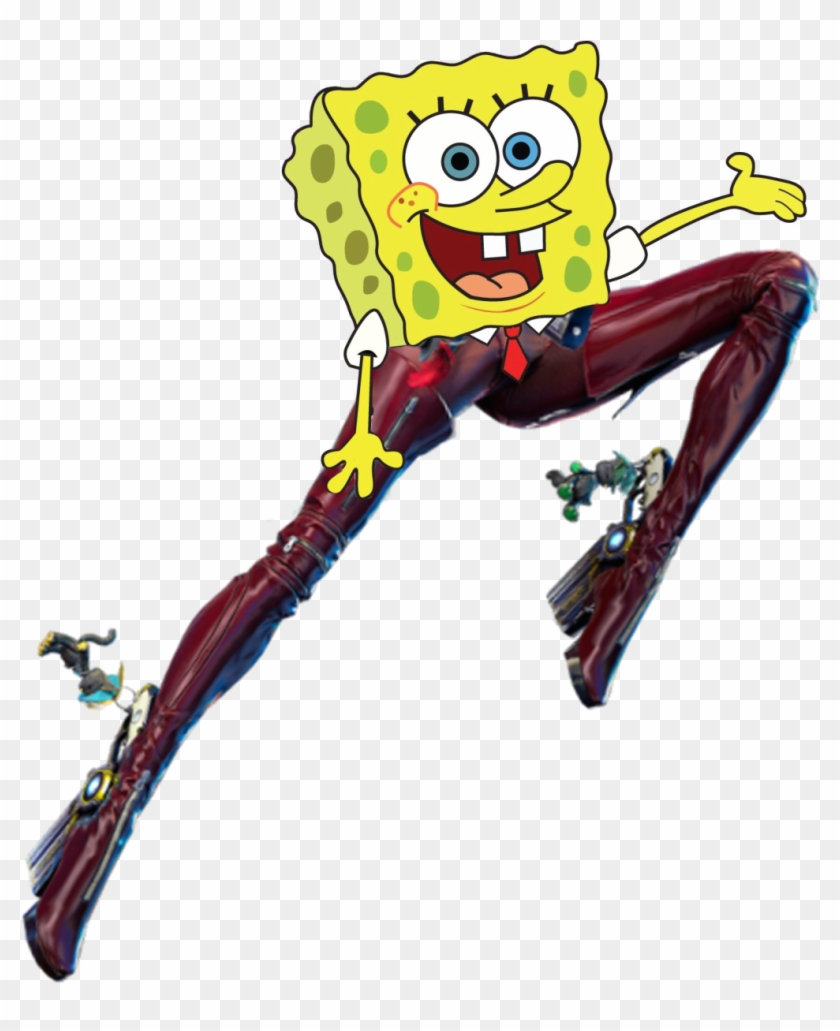 Bayonetta Nintendo Jeanne's Legs Spongebob Squarepants - Sponge Bob Square  Pants, HD Png Download - 1280x1205(#1077314) - PngFind