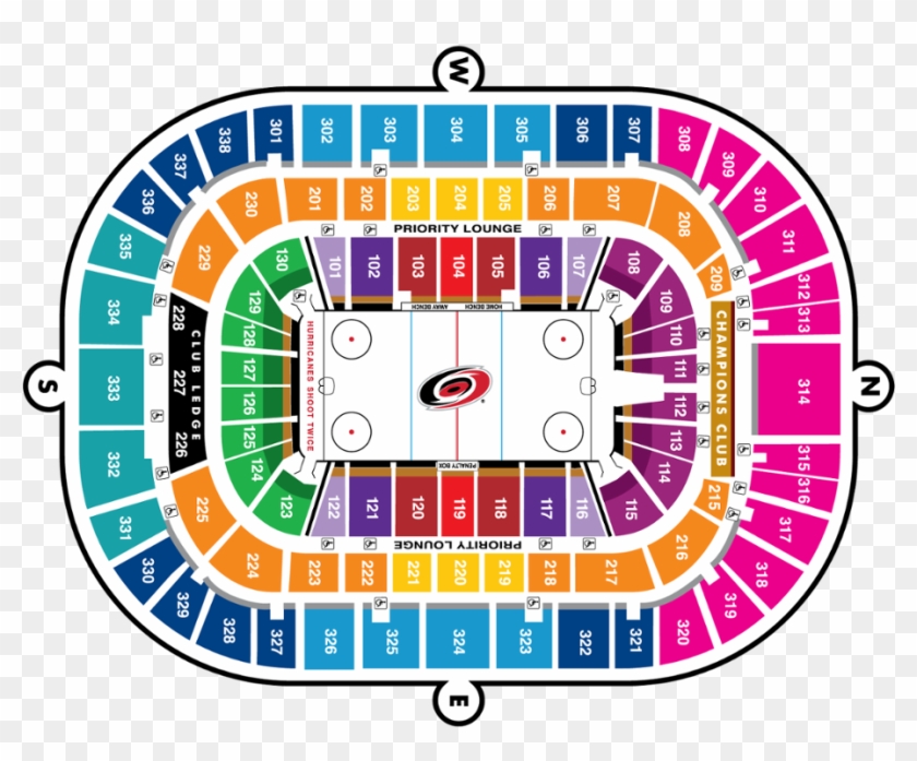 Carolina Hurricanes Seating Chart