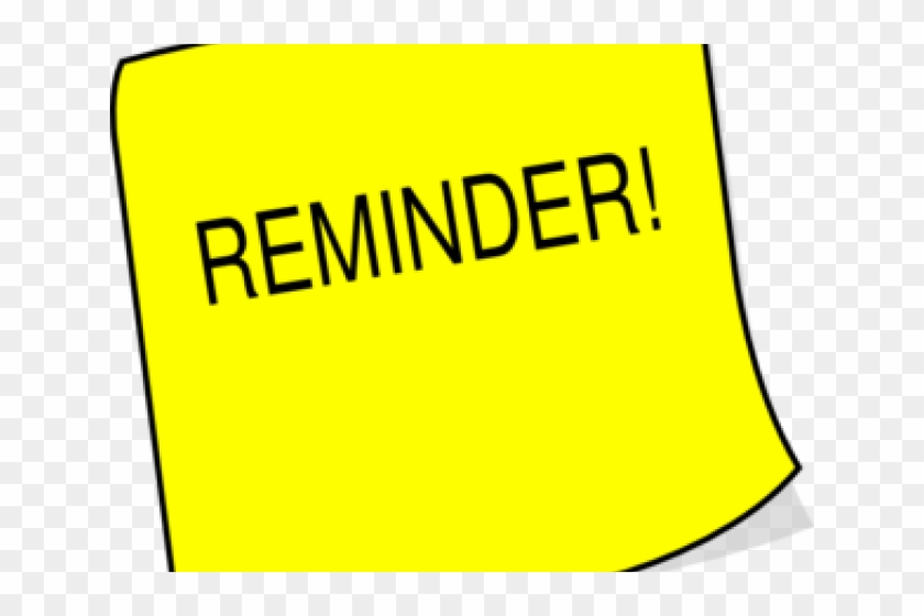 Homework reminder clipart picture