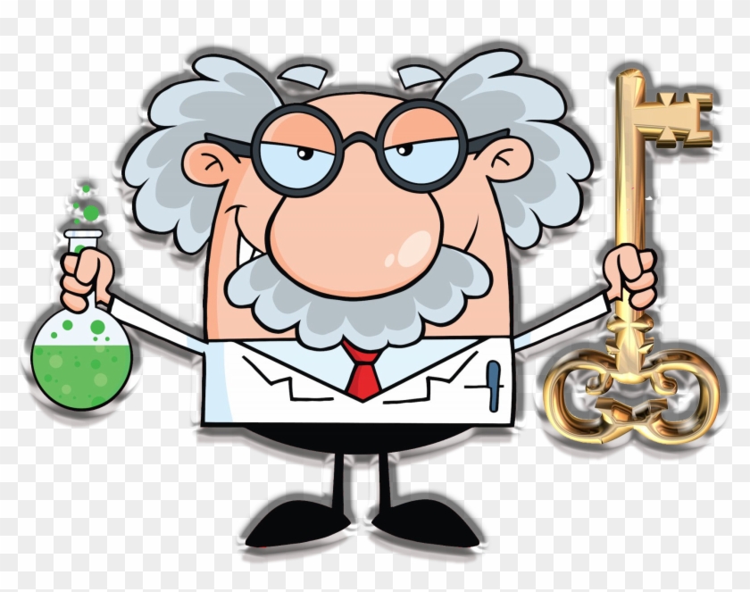 Dr Cracked - Cartoon Pictures Of Scientist, HD Png Download -  2462x1629(#1088993) - PngFind