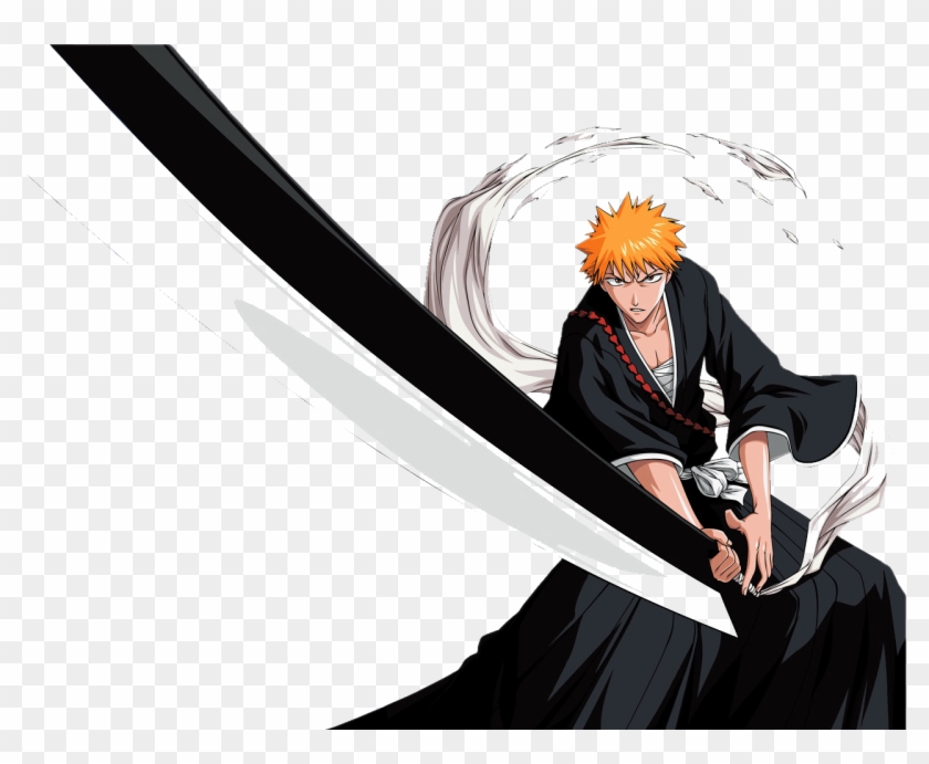 Ichigo Kurosaki Getsuga Tensho Vasto Lord Hollow Bleac - Ichigo Render -  Free Transparent PNG Clipart Images Download