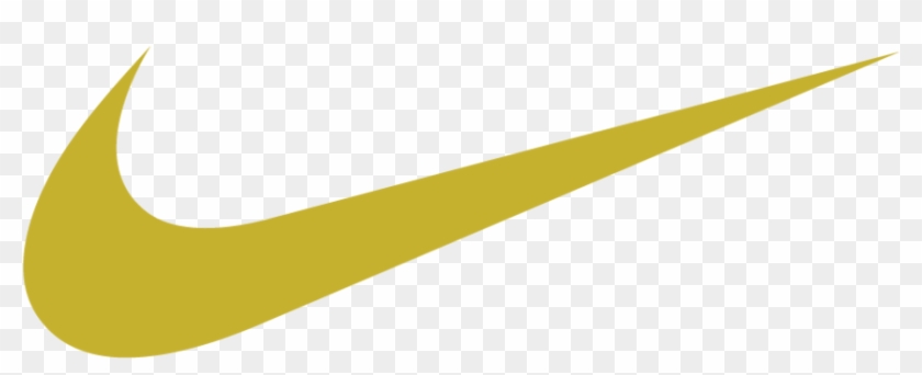 nike with gold logo