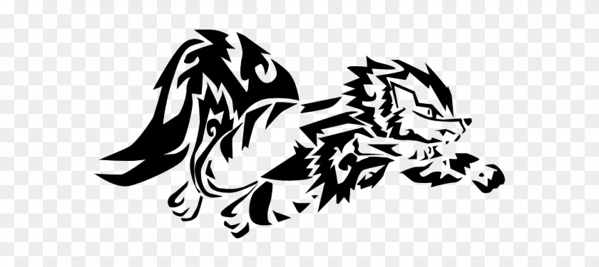 Arcanine Tribal Tattoos 5 By Daniel - Arcanine Tribal Tattoo, HD Png Download - 612x792(#112464) - PngFind