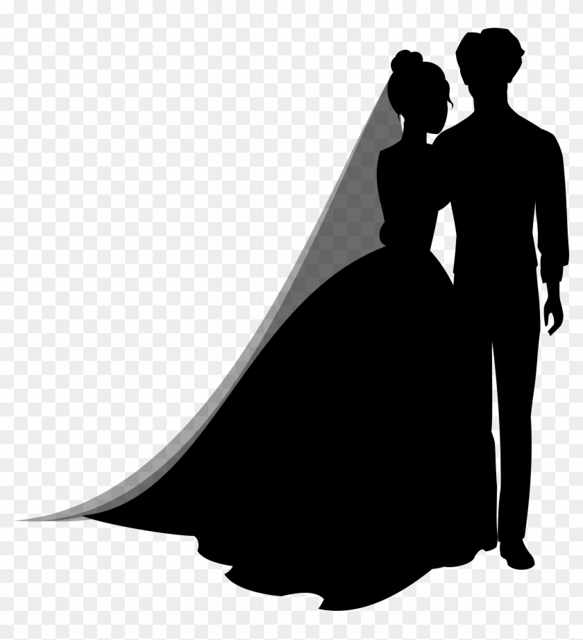 Wedding Silhouette Silhouette Clip Art Couple Silhouette