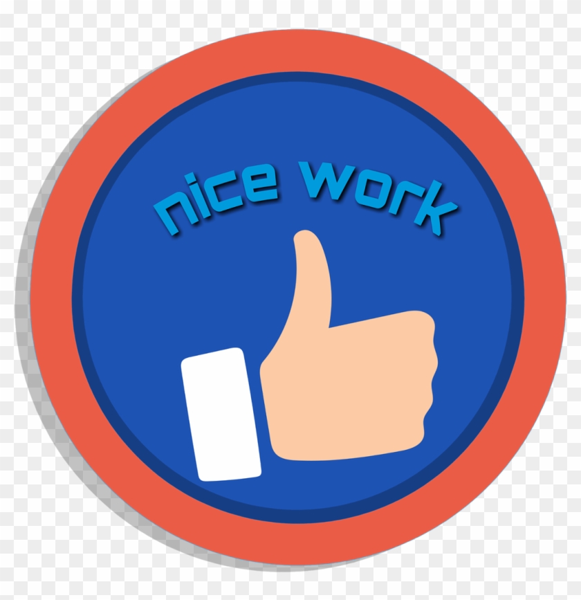 Motivation Nice Work Click Clipart Sticker Icon Clip Art Hd Png Download 7x7 Pngfind