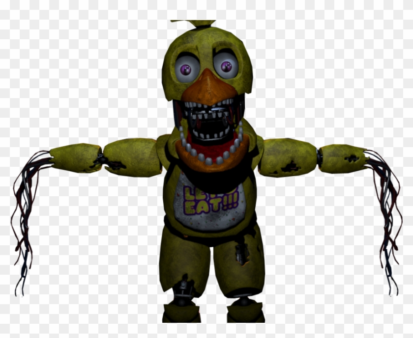 Fnaf 2 Withered Chica Hd Png Download 1023x677 1123474 Pngfind