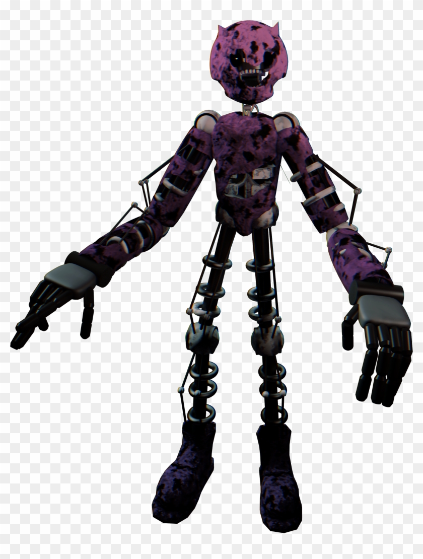 Model Secret Fnaf 2 Character Finally Leaked Purple Man Fnaf 2