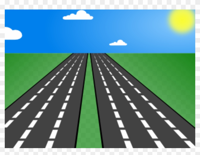 Clipart Road Straight Road - Road Clip Art, HD Png Download - 1024x748 ...
