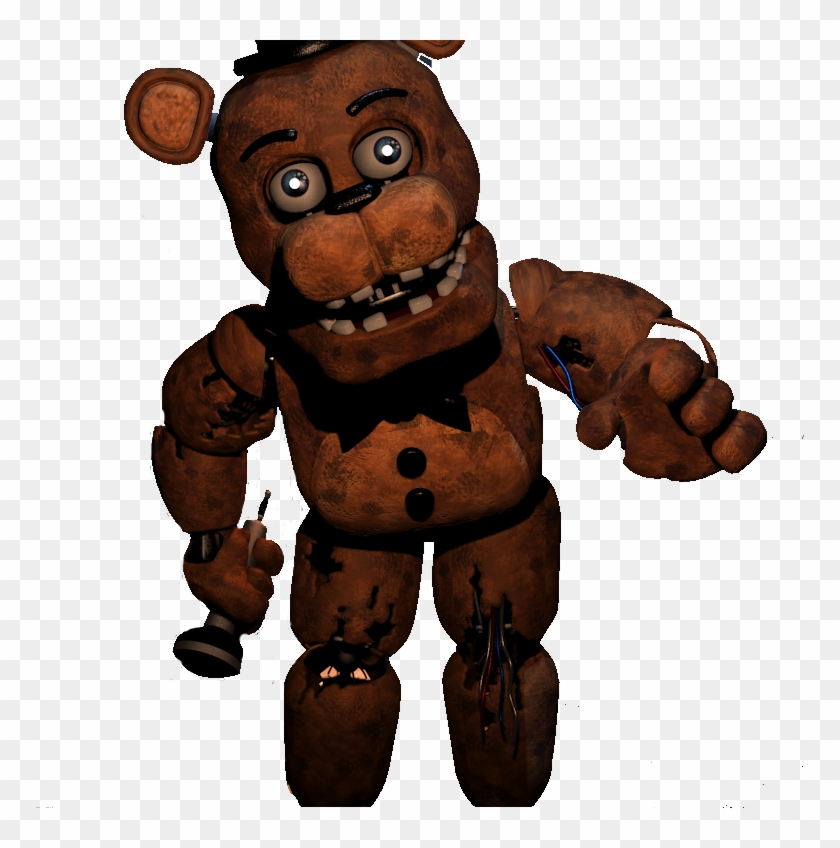7bniyki By Fnaf Withered Freddy Hd Png Download 768x768 - 