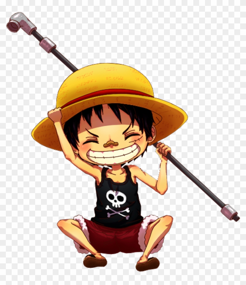 Download One Piece Luffy Transparent Background HQ PNG Image