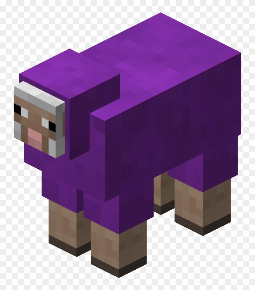 Ung Christchurch Wow Purple Dye Minecraft Wiki Fandom Powered By Wikia Deep - Minecraft Light  Blue Sheep, HD Png Download - 750x1003(#1130093) - PngFind