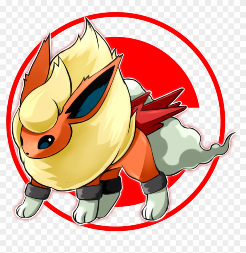 Mega Flareon By Namo19 - Pokemon Flareon And Entei, HD Png Download -  894x894(#1130828) - PngFind