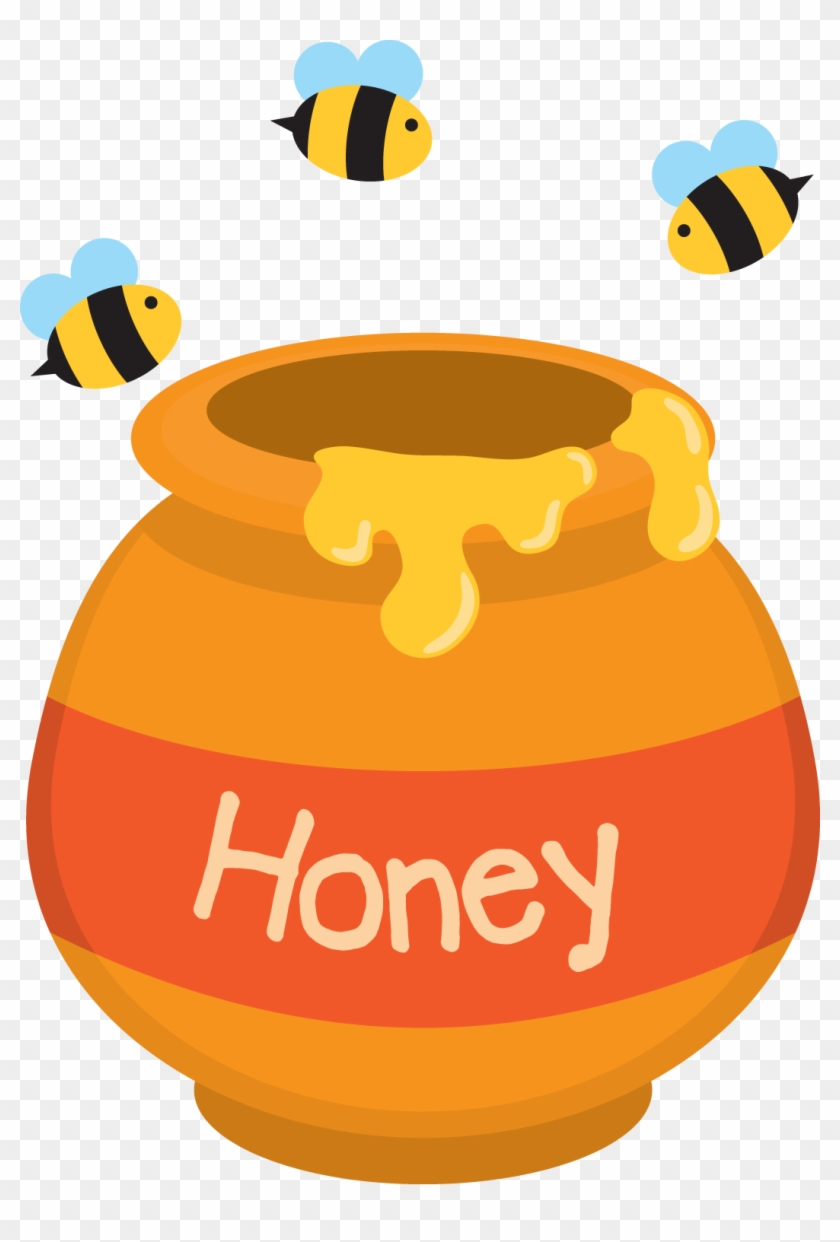 Winnie the Pooh and Honey Pot transparent PNG - StickPNG