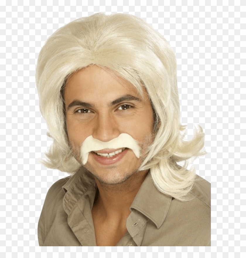 blonde wig guy