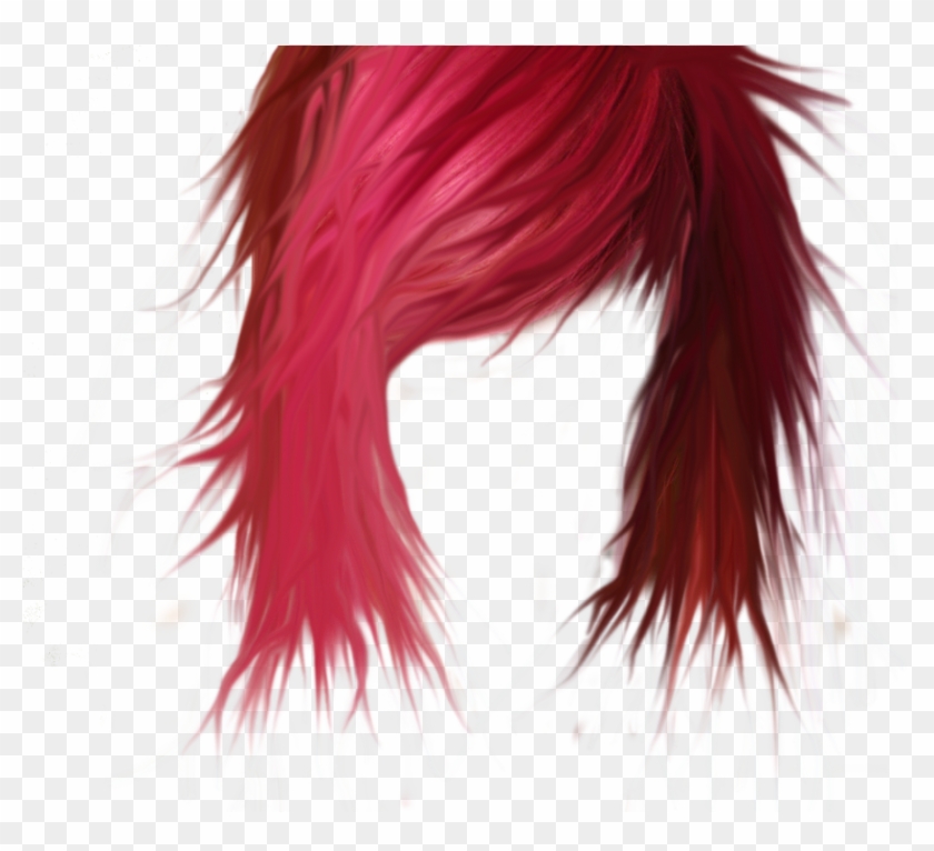 red hair wig clipart