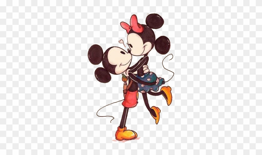 Mickey Y Minnie Photos - Imagenes De Minnie Y Mickey Juntos, HD Png  Download - 594x525(#1148744) - PngFind