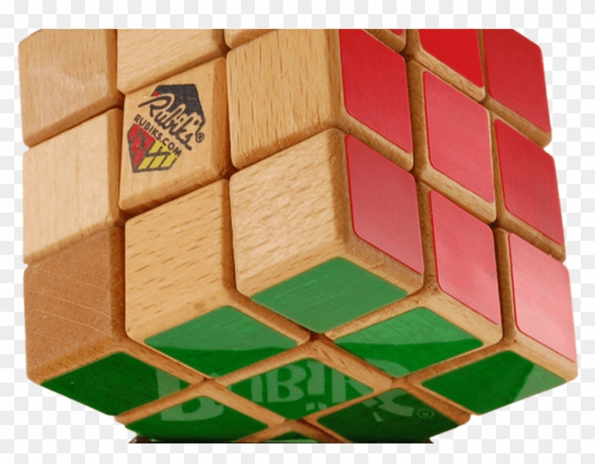 wooden rubik's cube