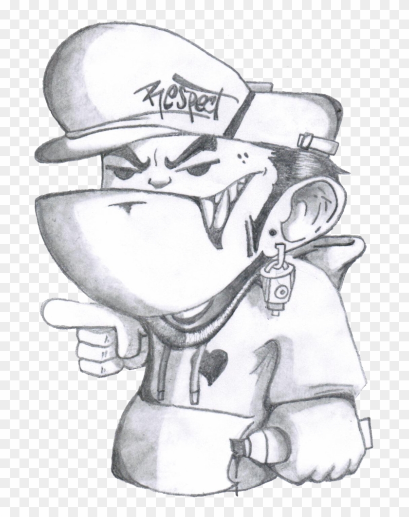 Gangster Cartoon Characters Drawings , Png Download, Transparent Png