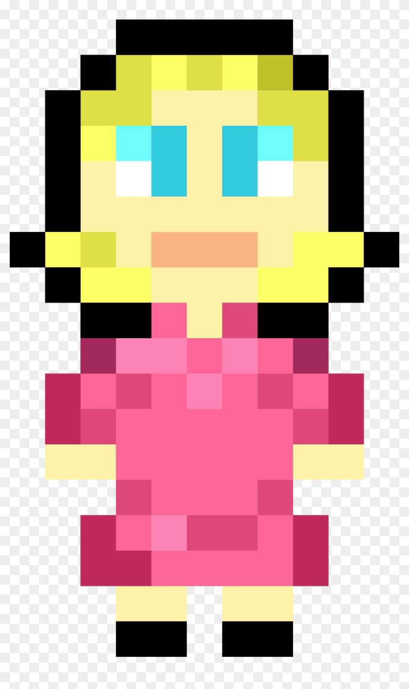 Minecraft Girl Pixel Art