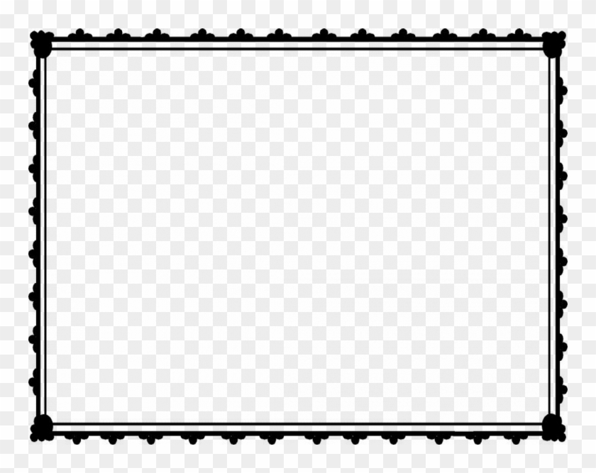 Black Certificate Border Design