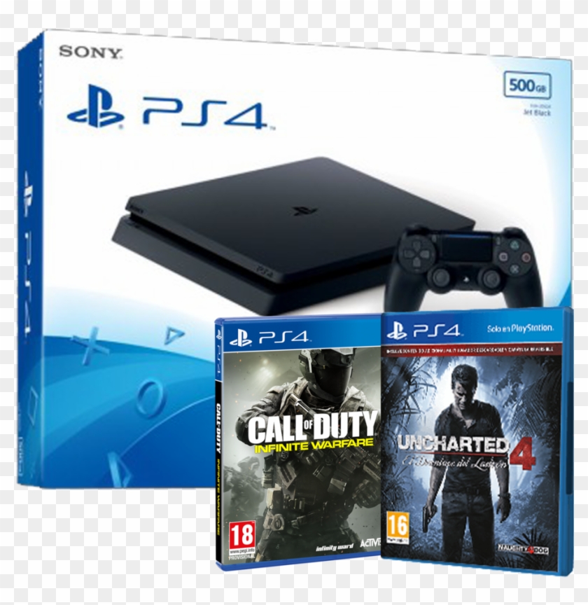 SONY PS4 SLIM, 500 GB,+ Call Of Duty Modern Warfare DOWNLOAD