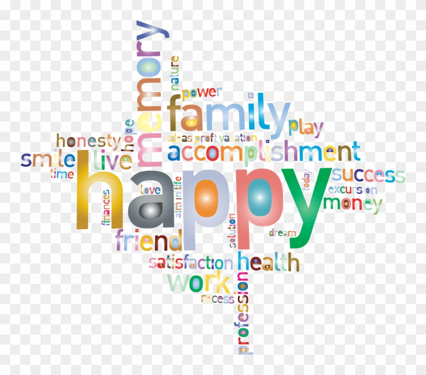 Family word art png