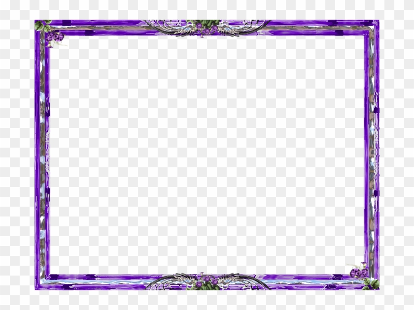 Purple Frame Transparent Background Png - Picture Frame, Png Download