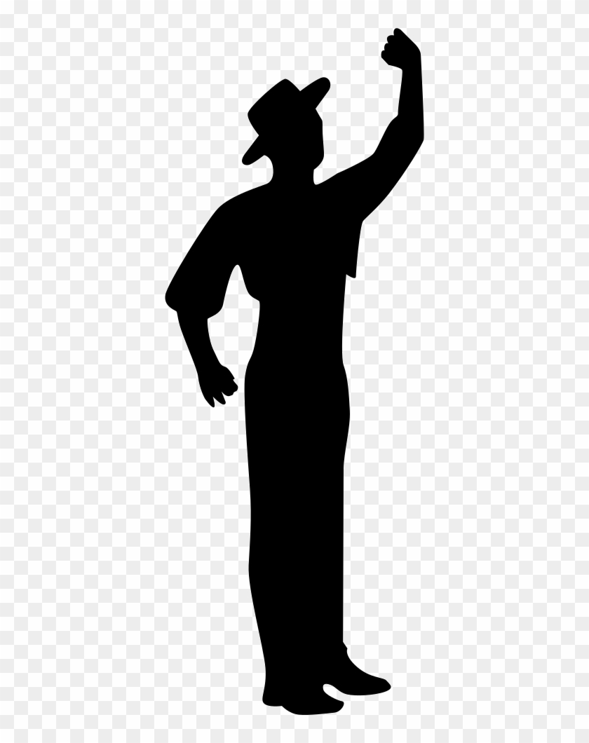 Flamenco Male Dancer Silhouette Comments Silueta De Un Bailarin Hd Png Download 370x980 1165857 Pngfind