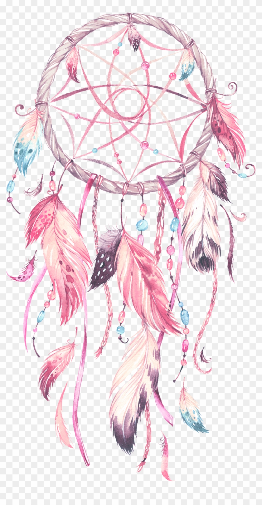 Camille 2 Z Ailes E Pink Dream Catcher Art Hd Png Download 958x1800 1166928 Pngfind