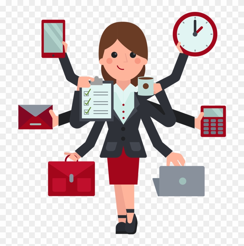 Staff Clipart Administrative Staff - Personal Assistant Cartoon, HD Png
