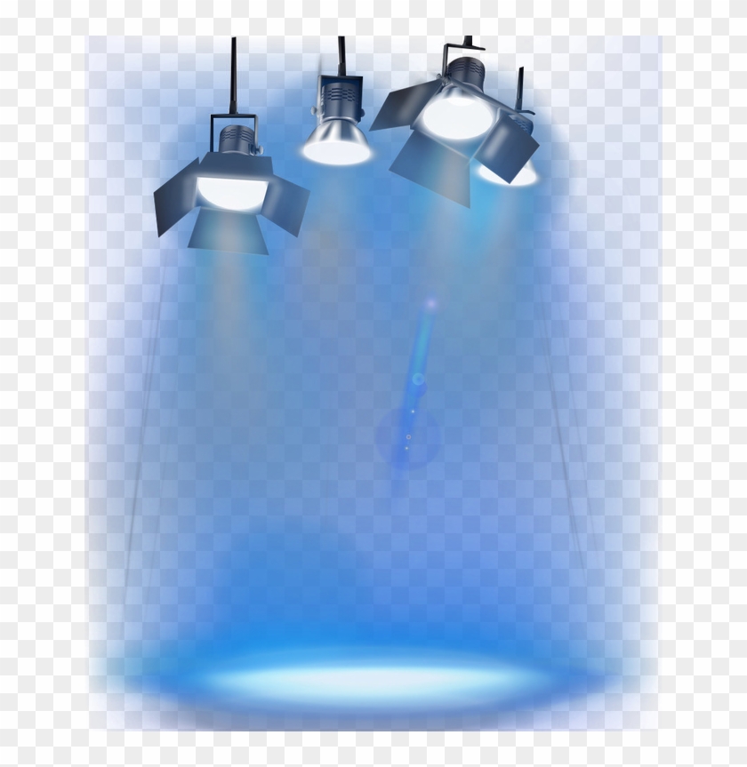 Stage Lighting Hire - Blue Stage Lights Png, Transparent Png -  650x783(#1188935) - PngFind