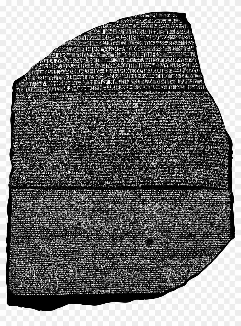 This Free Icons Png Design Of The Rosetta Stone