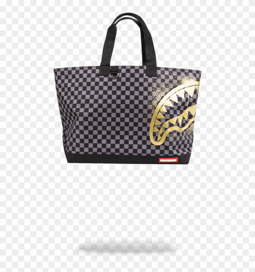 sprayground checkered shark