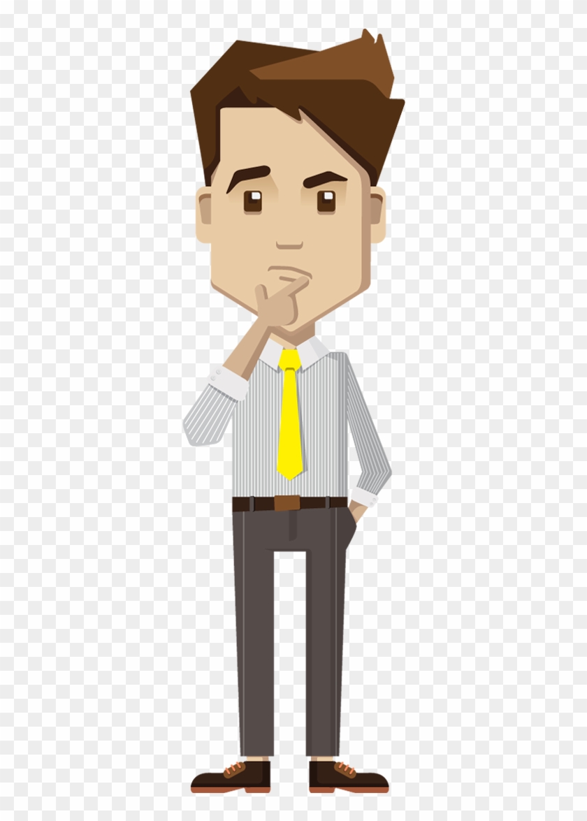 350 X 1100 19 - Thinking Man Cartoon Png, Transparent Png -  350x1100(#1194222) - PngFind