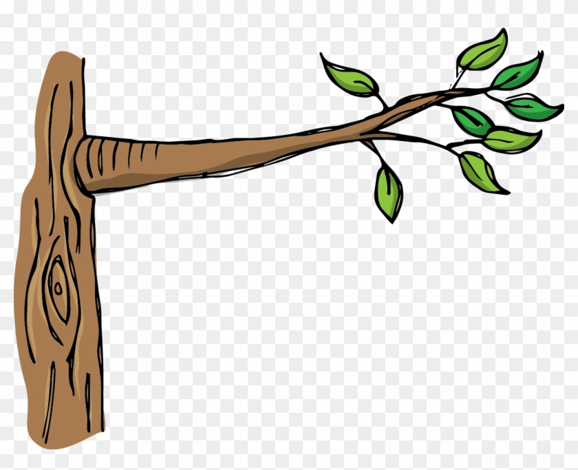 Printable Tree Branch Clipart Black And White Rectangle Circle