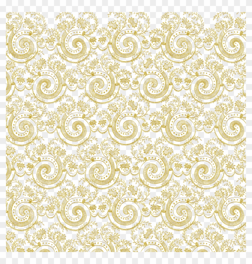 Black And Gold Lace Pattern - Golden Pattern Transparent Background, HD Png  Download - 1200x1200(#121138) - PngFind