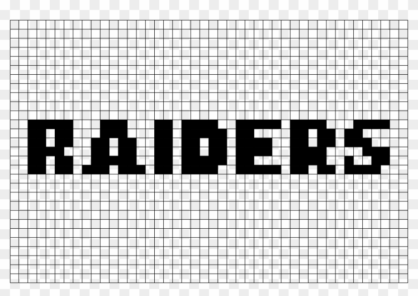 Raiders Logo Pixel Art, HD Png Download - 880x581(#124451) - PngFind