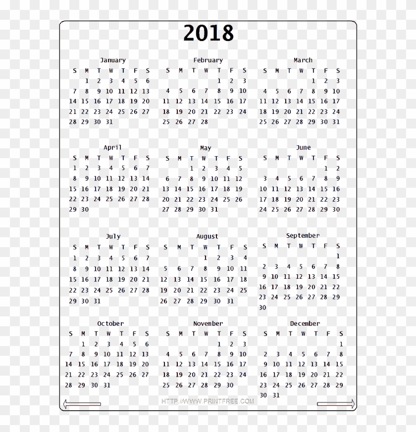 download 2018 calendar no background free printable 2018 calendar hd png download 604x794 124610 pngfind