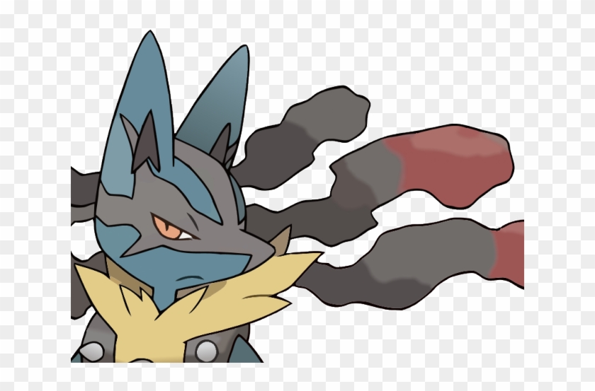 Transparent Lucario Png - Pokemon Mega Lucario Shiny, Png Download