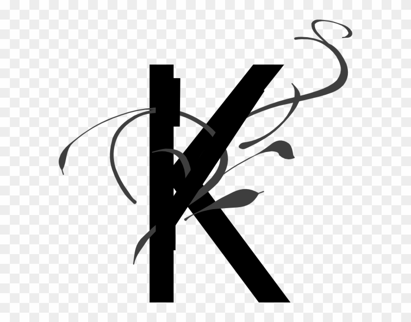 Fancy Letter K Wallpaper