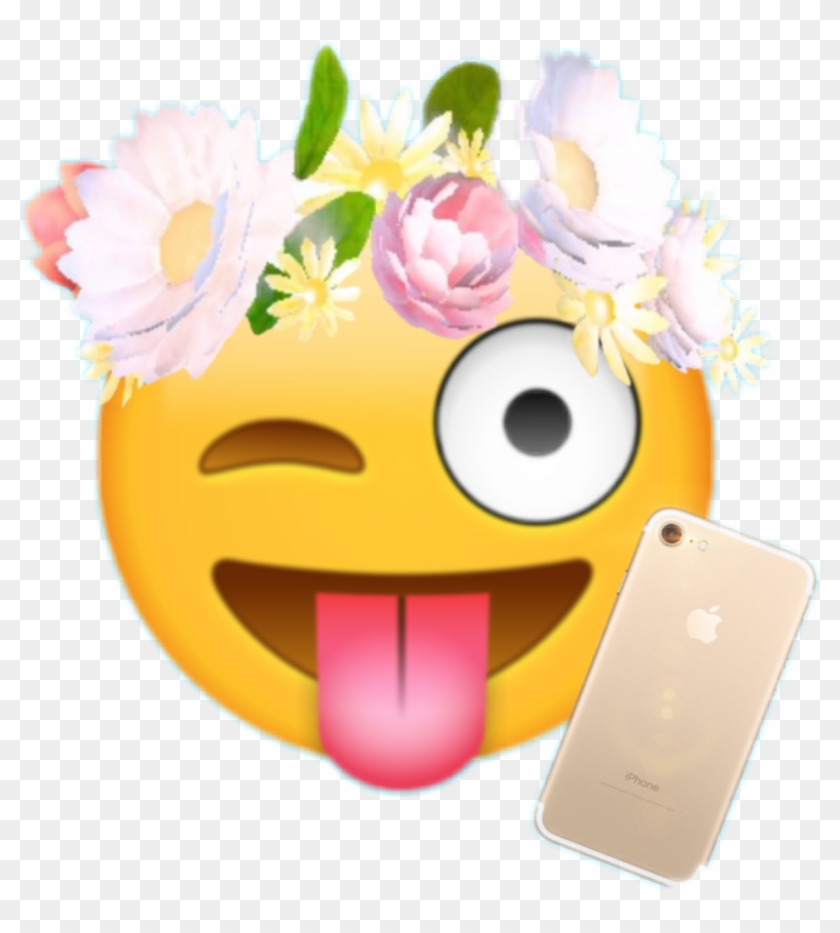 Flower Iphone Emojis Transparent