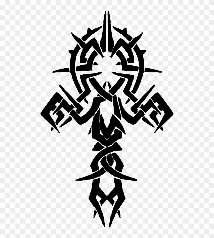 Thorns Clipart Tribal Ankh Tattoo Png Transparent Png 561x890 129516 Pngfind