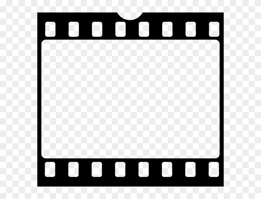 Film Reel Picture Frame Clip Art - Movie Film Clipart, HD Png Download -  600x559(#1211785) - PngFind