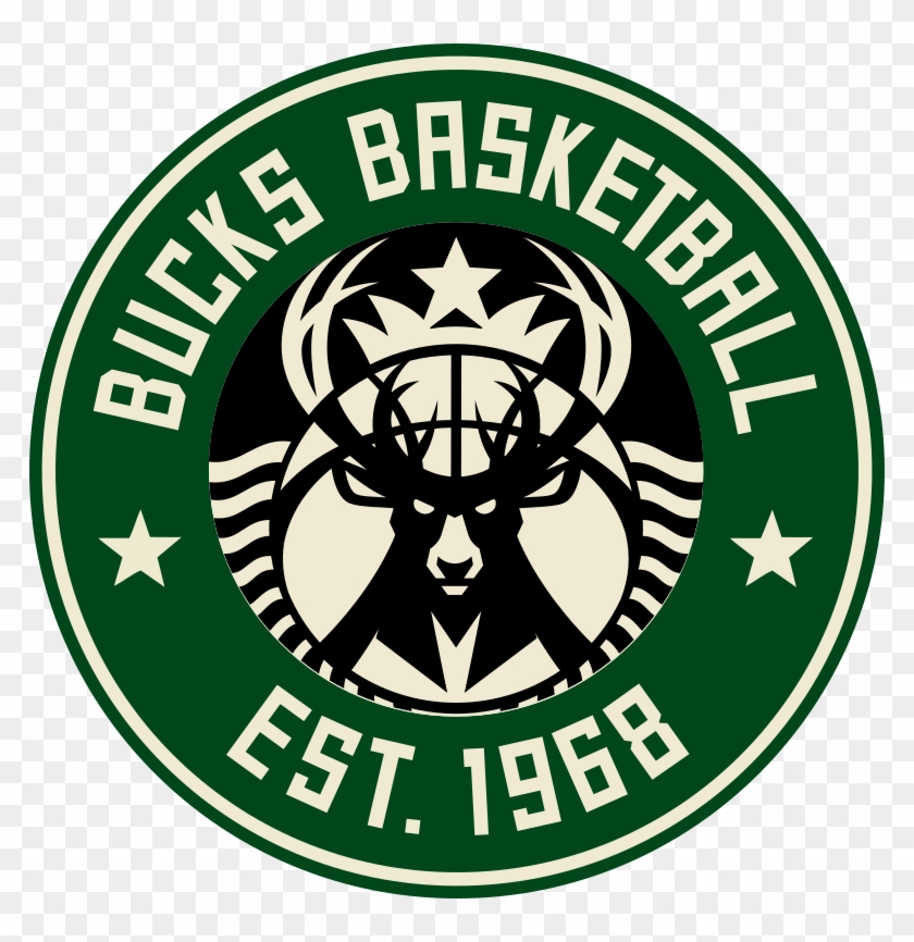 Starbucks X Milwaukee Bucks Logo Milwaukee Bucks Logo Png Transparent Png 786x786 1214652 Pngfind