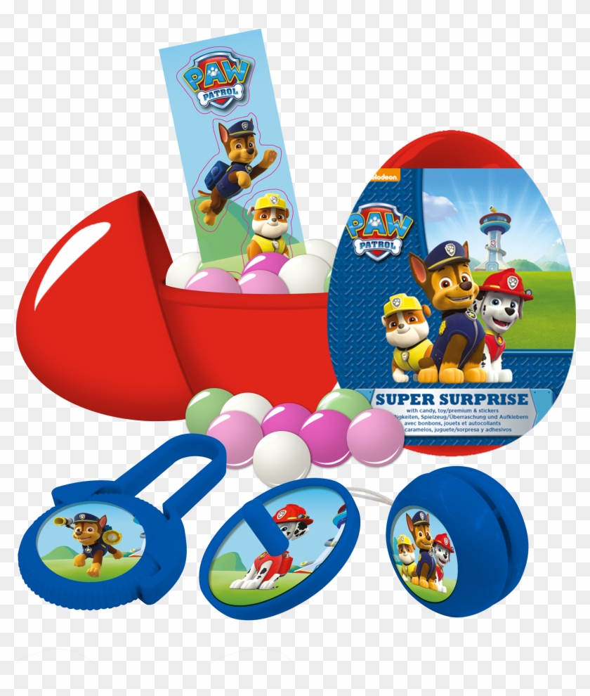 paw patrol easter egg surprise
