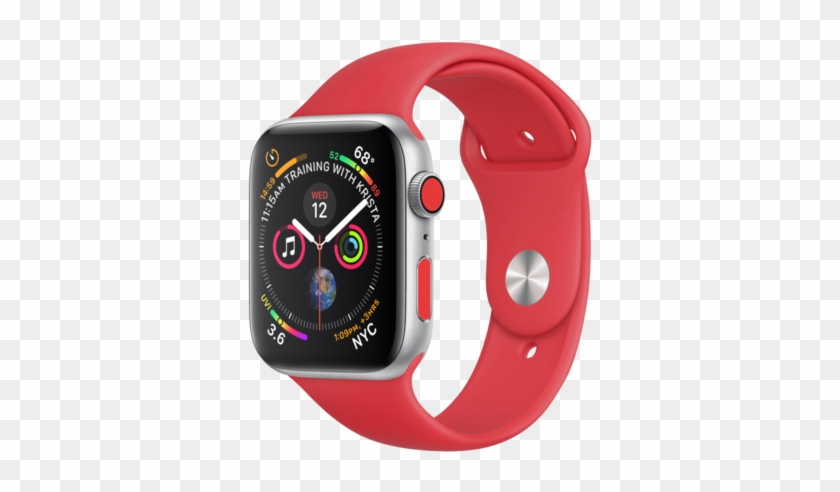 apple watch sport band hibiscus