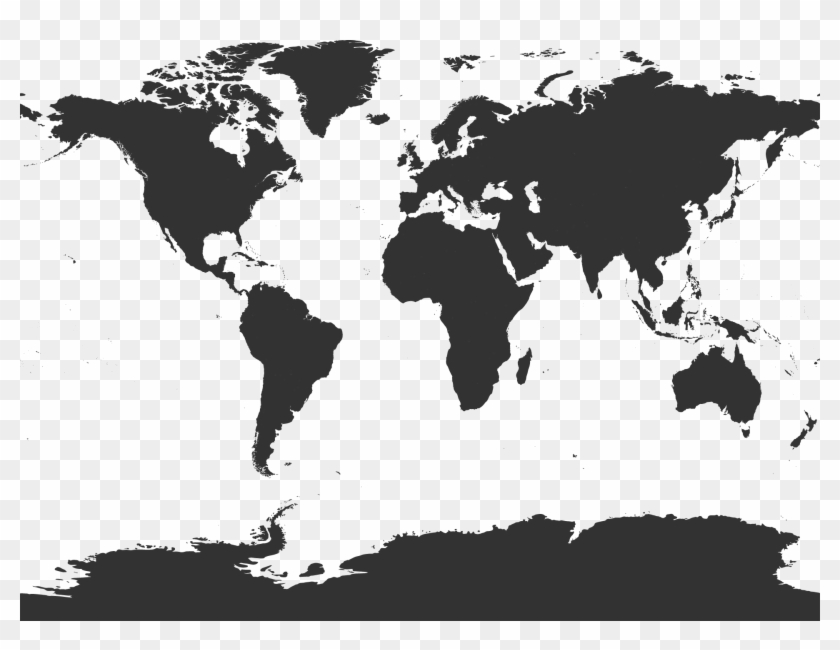 Clip Art Royalty Free Stock Atlas Vector Earth - World Map Wallpaper Black  And White, HD Png Download - 1920x1395(#1234620) - PngFind